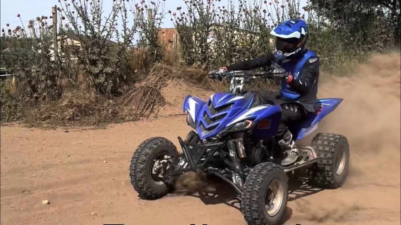 Fortrack Raptor 700 A Lap on the Badlands MX Track on my Raptor 700 - YouTube