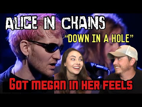 Wife's FIRST time hearing ALICE IN CHAINS:"DOWN IN A HOLE" MTV Unplugged. (REACTION&REVIEW!!)