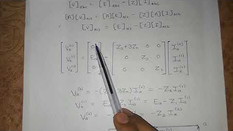 UNSYMMETRICAL FAULTS (PART-7) GATE/IES/ISRO/BARC
