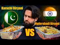 Karachi biryani vs hyderabadi biryani i did not expect this result extremely delicious