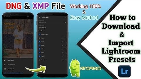 How to convert DNG Presets to XMP Presets || কিভাবে DNG Presets থেকে  XMP Presets করবে 😊