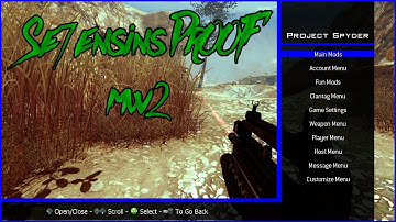 COD: MW2 *Project Spider TU8* Mod Menu (Se7ensins Proof)!