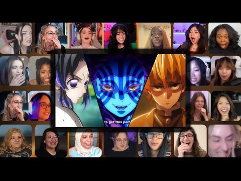GIRLS REACT to Demon Slayer Kimetsu no Yaiba Infinity Castle ｜ MAIN TRAILER Reaction Mashup