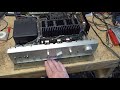 Technics SU V9 Power Amplifier intermittent sound repair