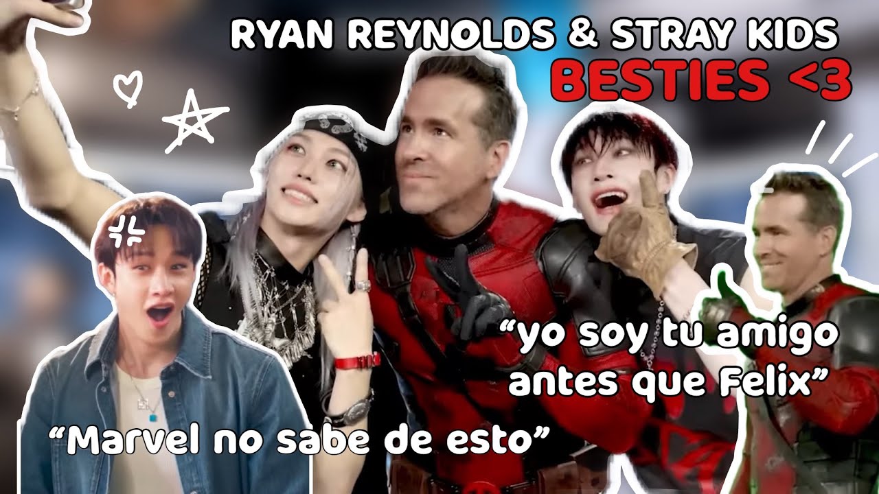 STRAY KIDS secuestró a RYAN REYNOLDS para su COMEBACK