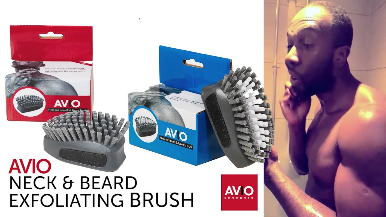 Introducing the AVIO Neck & Beard Exfoliating Brush YouTube