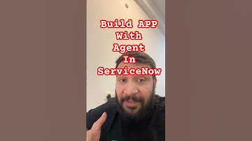 Build Agent in Personal Developer Instance now in ServiceNow #agenticai #servicenowonlinetraining