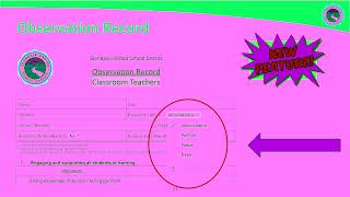 2025 2026 GUSD Updated Certificated Evaluation Forms