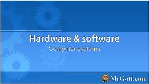 GCSE Computer Science: Hardware & software and the role of the operating system