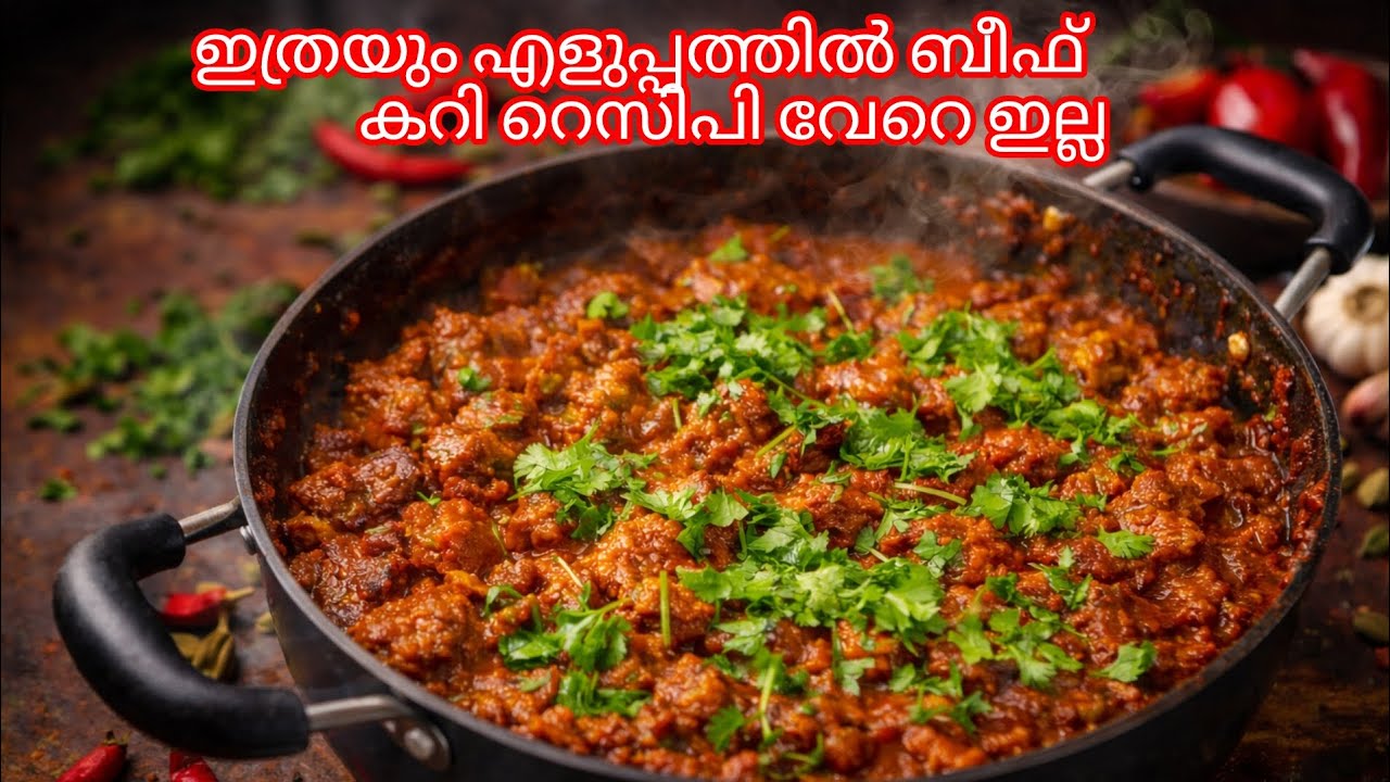 ആർക്ക് വേണമെങ്കിലും എളുപ്പത്തിൽ ഉണ്ടാക്കാവുന്ന സിമ്പിൾ ടേസ്റ്റി ബീഫ് കറി