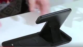 4 in 1 Foldable wireless Charging stand - 18W Fast Charging
