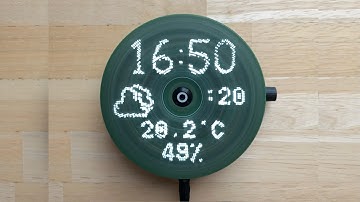 DIY Rotating LED Display: An Arduino-Powered Time and Weather Display Project. POV Propeller Display