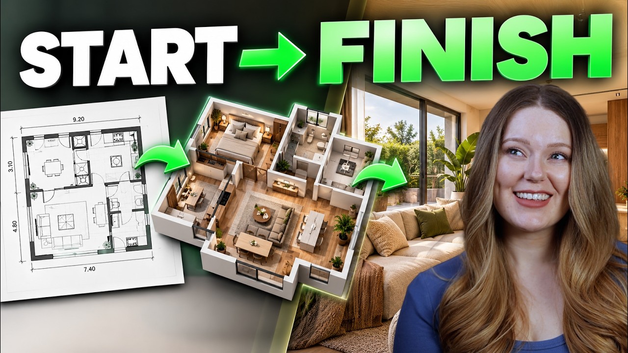 I Tried the New AI Interior Design Workflow and This Happened - YouTube