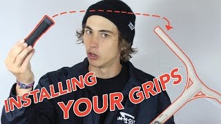 THE CORRECT WAY TO INSTALL SCOOTER GRIPS!