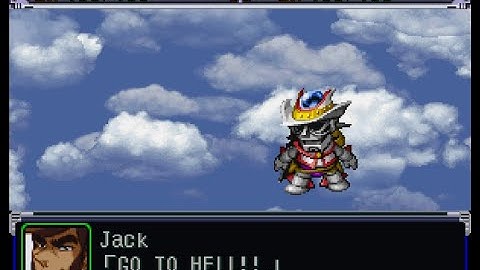 Super Robot Wars Alpha(PSX) - Texas Mack Attacks