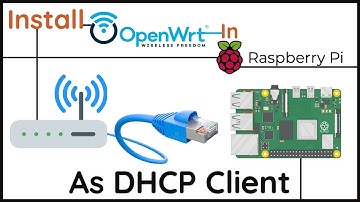 Install Open Wrt in Raspberry Pi - Configure as Ethernet  DHCP Client