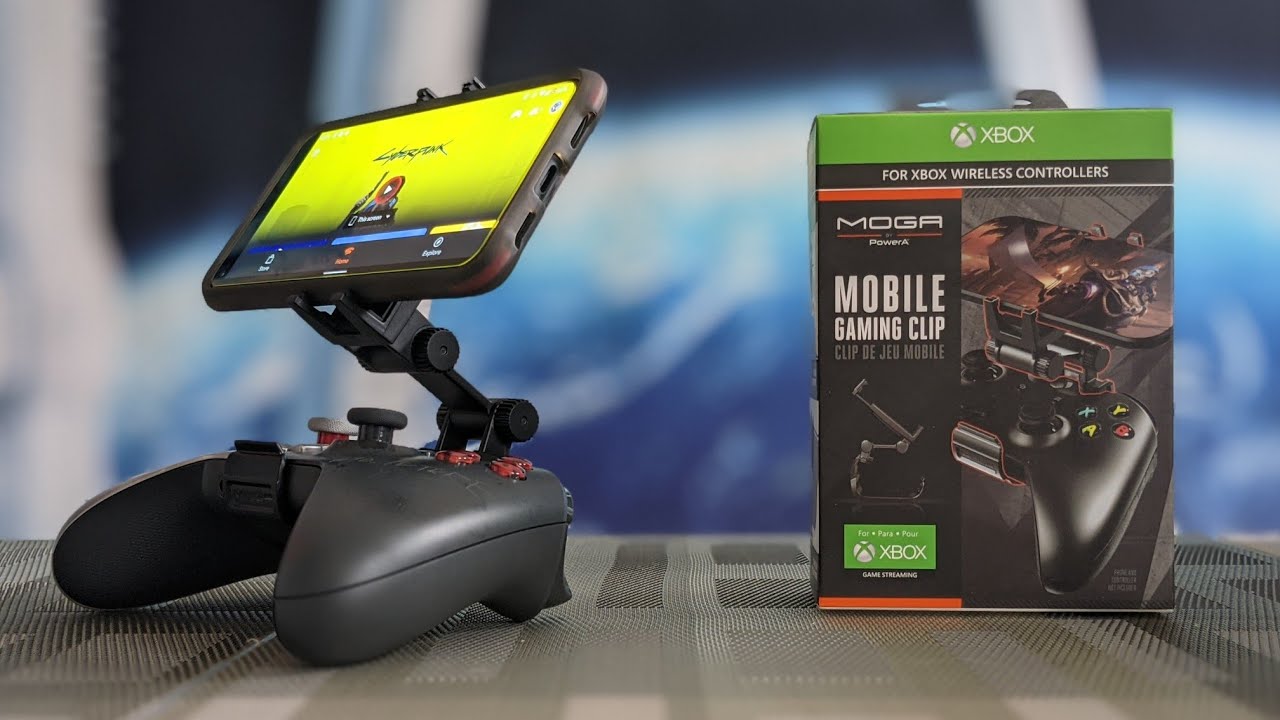tiburón monte Vesubio espalda Xbox Moga PowerA Mobile Gaming Clip Unbox, Tutorial & Comparison To Orzly  and Power Support Claw - YouTube
