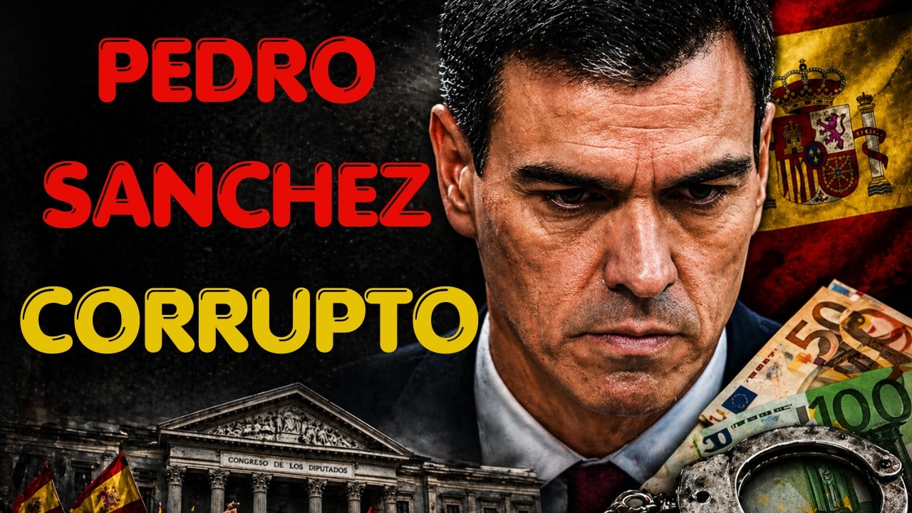 🔴🔥 PEDRO SÁNCHEZ: EL CORRUPTO QUE DESTRUYE ESPAÑA