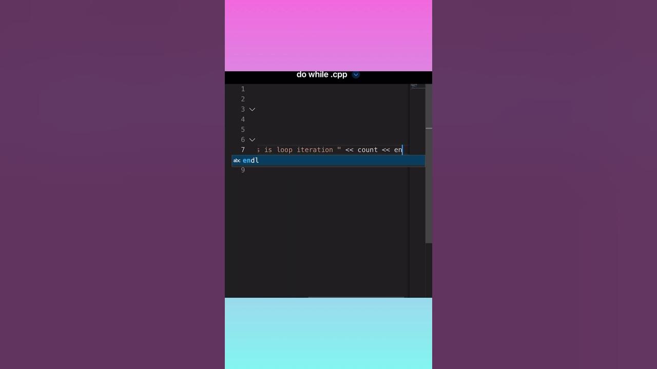 How to Make a Simple Do While Loop in C++ #whileloop #cplusplus #coding ...
