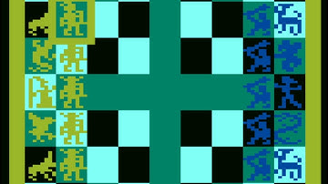 Archon: The Light and the Dark Gameplay Atari 8 Bit