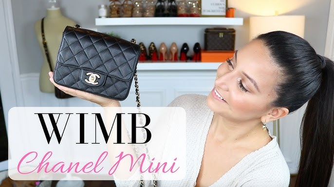 Chanel Square Mini Review - Steffy's Style  Chanel mini square, Chanel  handbags, Fashion