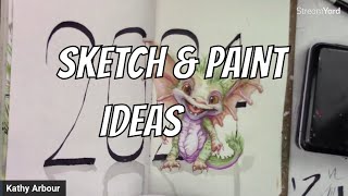 Sketch & Paint Ideas / 2024  Year of the Dragon