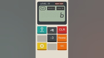 Calculator: The Game - Level 72 walkthrough