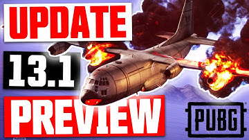 PUBG UPDATE 13.1 // Patch Notes Reviewed - New air drops, PLANE CRASH event & SNIPER BUFF