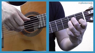 Guitar Lesson: Fingerpicking pattern in 3/4 no 3, with a backing track
