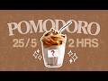 𝓓𝓪𝓵𝓰𝓸𝓷𝓪 𝓒𝓸𝓯𝓯𝓮𝓮 ☕ 2HR 25/5 pomodoro timer | cozy lofi music | study with me