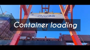 A day in the life of container loading of ship