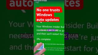 Why is Windows Update destroying 1000s of PCs?