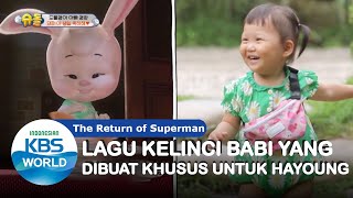 Lagu Kelinci Babi Khusus Untuk Hayoung|TheReturn of Superman|SUB INDO| 201129 Siaran KBS WORLD TV|