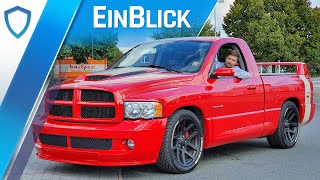 Dodge RAM SRT10 (2005)  Der SCHNELLSTE Pickup der Welt! Fahrendes FOSSIL?