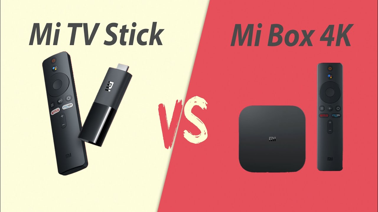 Xiaomi Mi TV Stick vs Tv Stick 4K 