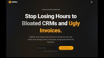 Building a Micro-SaaS for freelancers | SMEs: Wyllflow Day 0