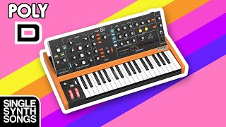 BEHRINGER POLY D | Single Synth Song