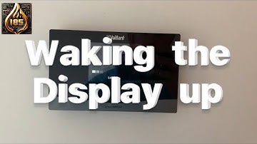 Vaillant - illuminate the screen on the wireless sensocomfort control #vaillant #sensocomfort