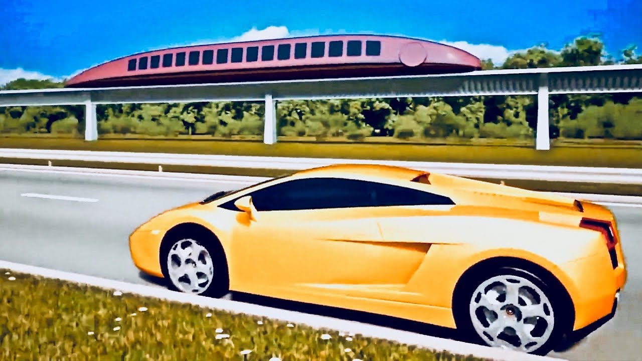 Concept High Speed Fiberglass Railway Cars -Travel Over 300 MPH - Dahir Insaat Concept