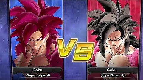 DragonBall DAIMA GOKU SSJ4 VS Dragonball GT GOKU SSJ4