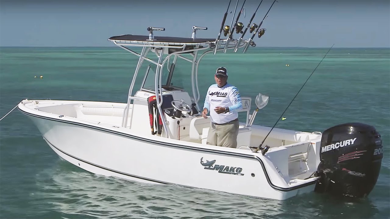 MAKO Boats: 214 CC Walk Around Review with Captain Diego 