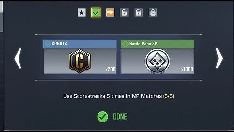 Call of Duty Mobile Use Scorestreaks 5 times in MP Matches