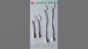 crimping insertion machine.Crimping insertion are used in the processing of lighting wire#supplier