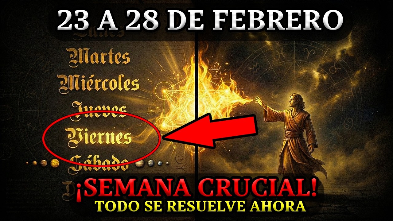 ¡TIENES QUE AVERIGUARLO ANTES DE MAÑANA! ¡Alertas urgentes PARA la Última SEMANA de FEBRERO!