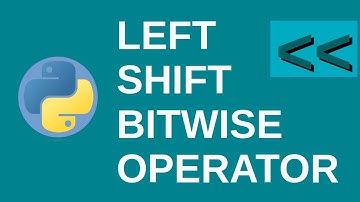 Left Shift Bitwise Operator - Python | Python Tutorial for Beginners |Advance Python | CodeWithRonny