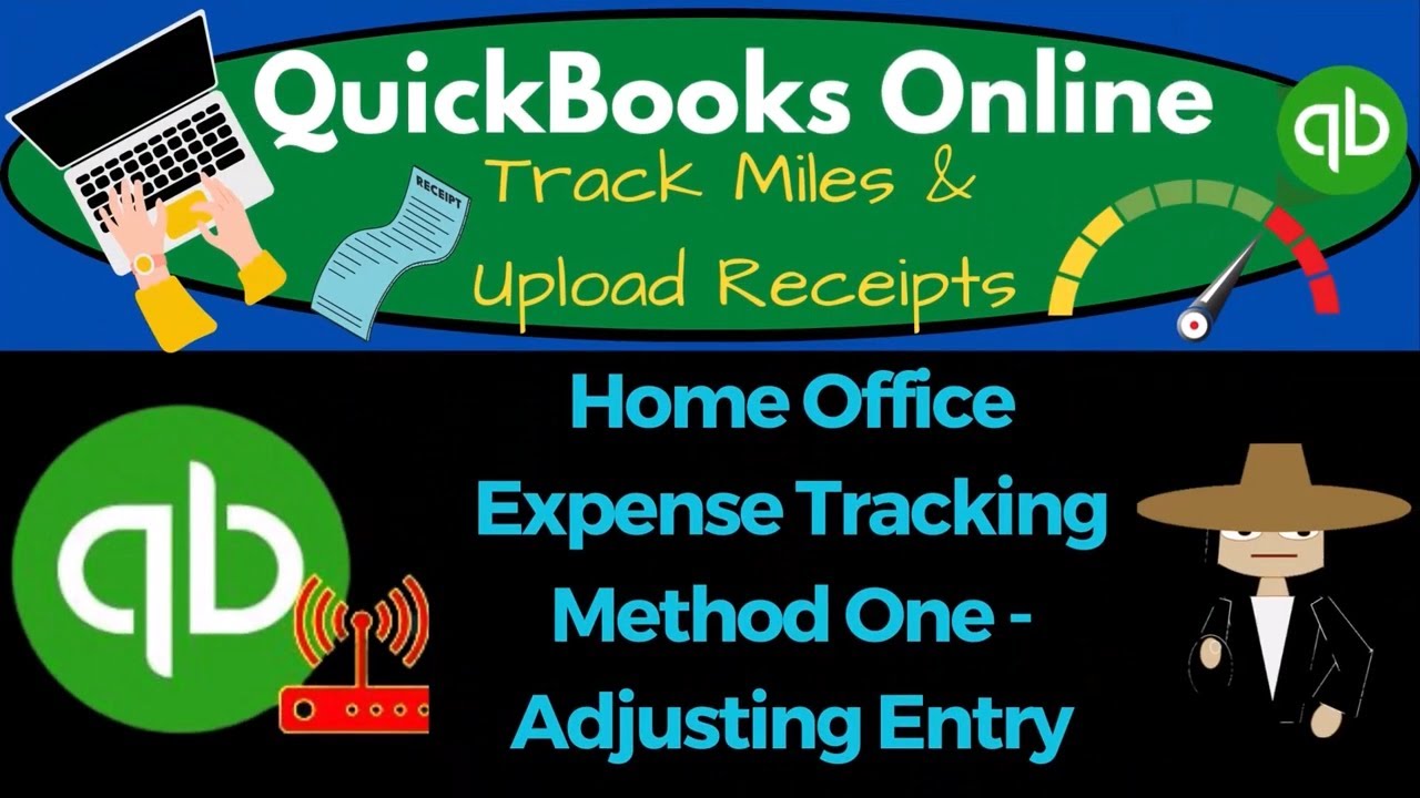Home Office Expense Tracking Method One Adjusting Entry 3090