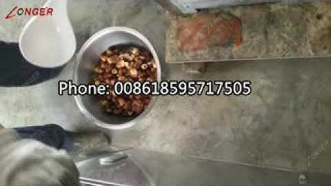 Palm Dates Paste Grinder Machine|Colloid Grinder