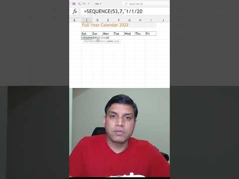 Full calendar with