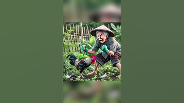 Bà Tám và con gà đá #ai #aivietnam #chatgpt