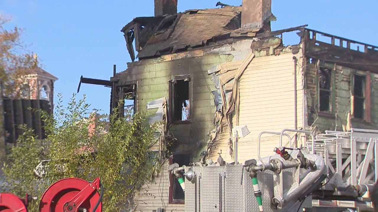 New Haven firefighters battle early morning house fire YouTube